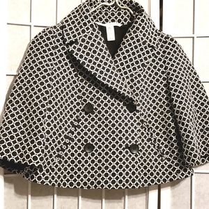 DIANE VON FURSTENBERG DOUBLE-BREASTED CROP JKT SZ 0